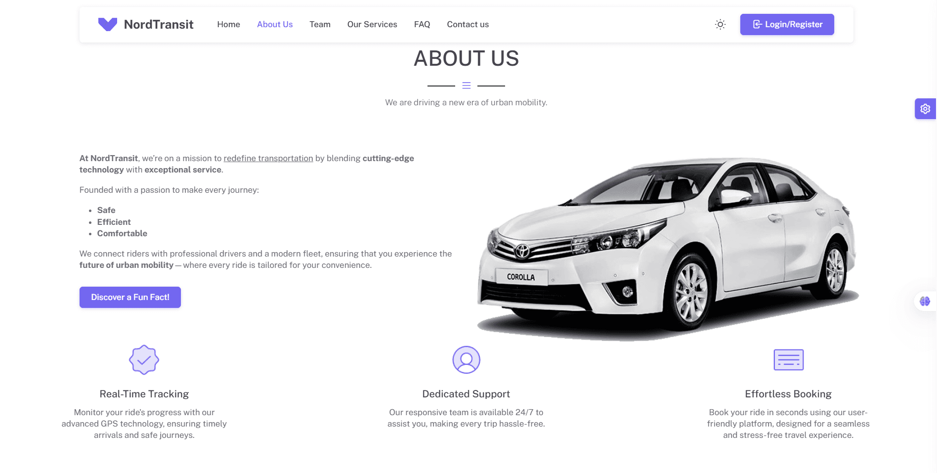 Modern urban transport system interface on a developer’s workstation